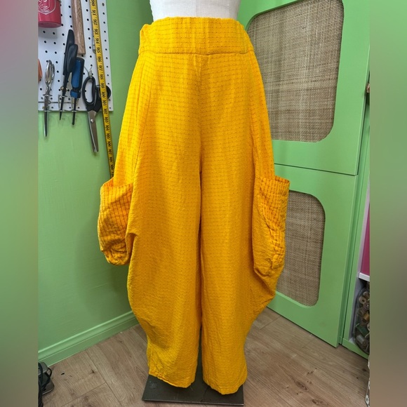 100% Cotton Lantern Pants with Pockets - Picture 4 of 4